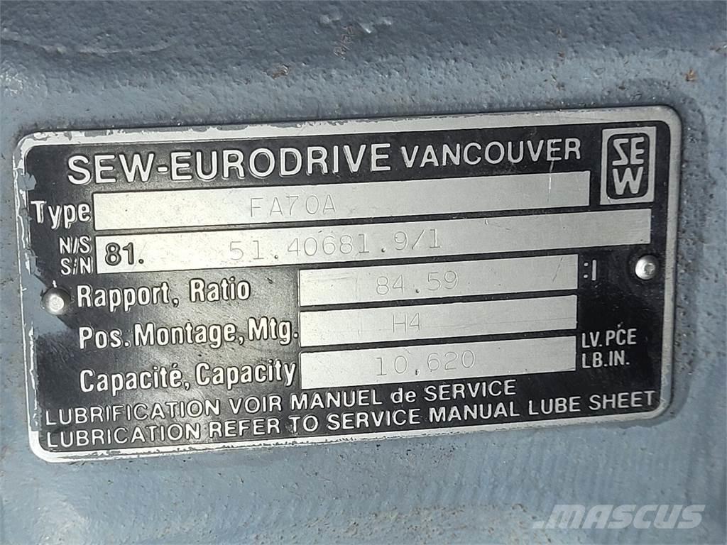  SEW-EURODRIVE FA70A Construction - Autres