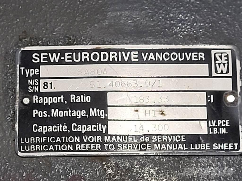  SEW-EURODRIVE SA80A Construction - Autres