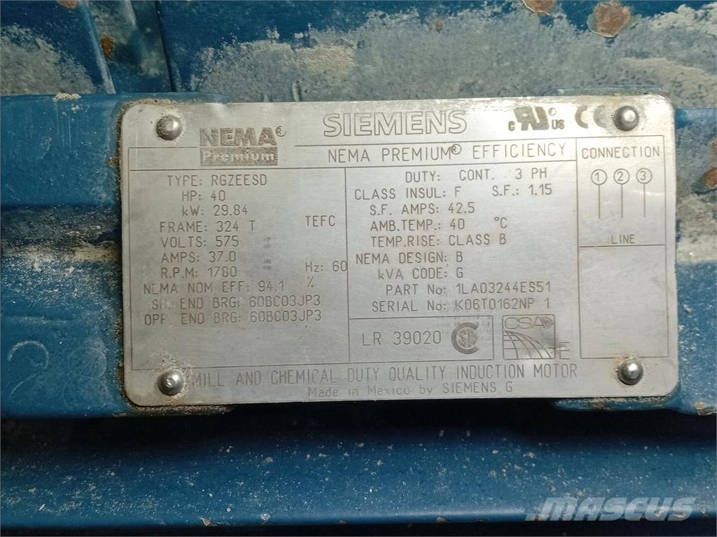 Siemens 1LA03244ES51 Moteur Industriel