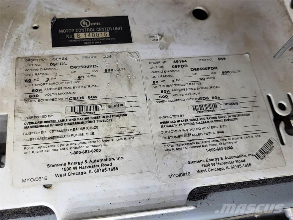 Siemens CED63B060 Construction - Autres