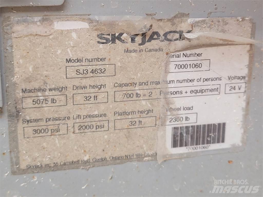 SkyJack SJ3 4632 Nacelle ciseaux