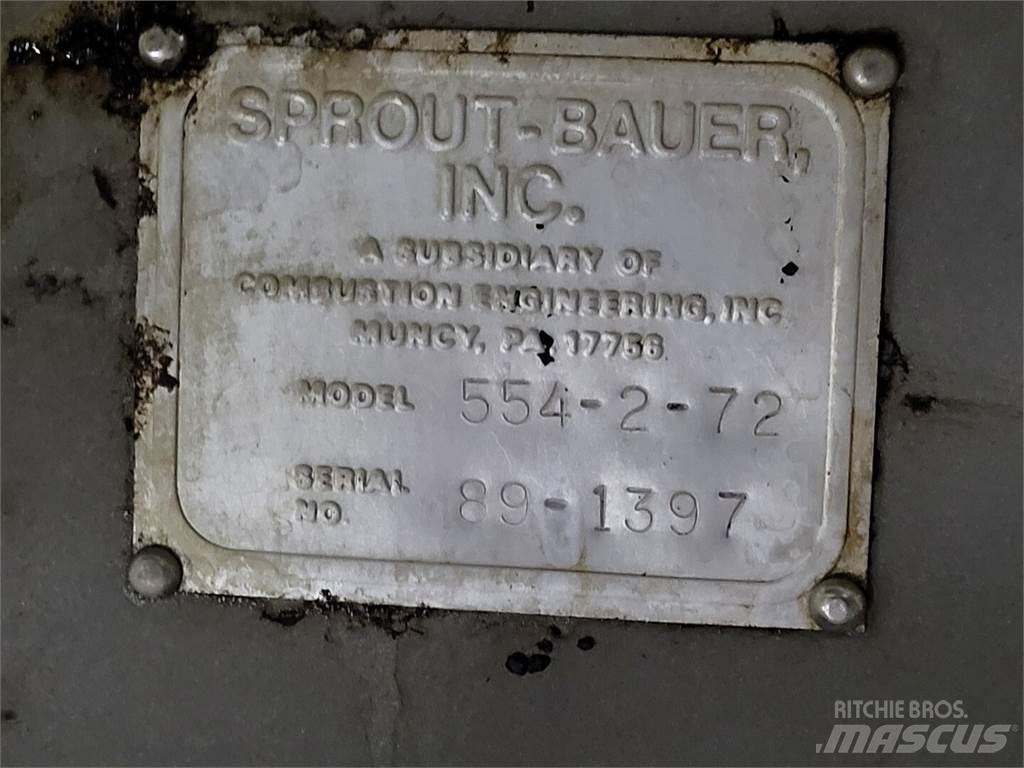  SPROUT-BAUER 554-2-72 Station de lavage