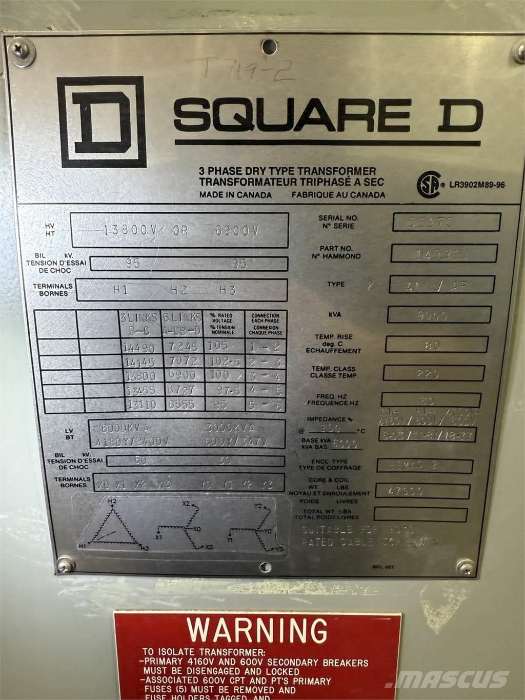  SQUARE D 149910 Construction - Autres