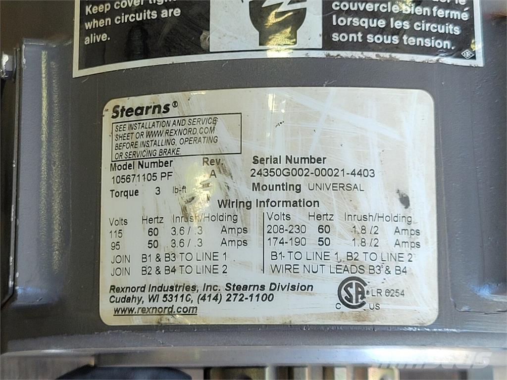  STEARNS 105671105PF Moteur Industriel