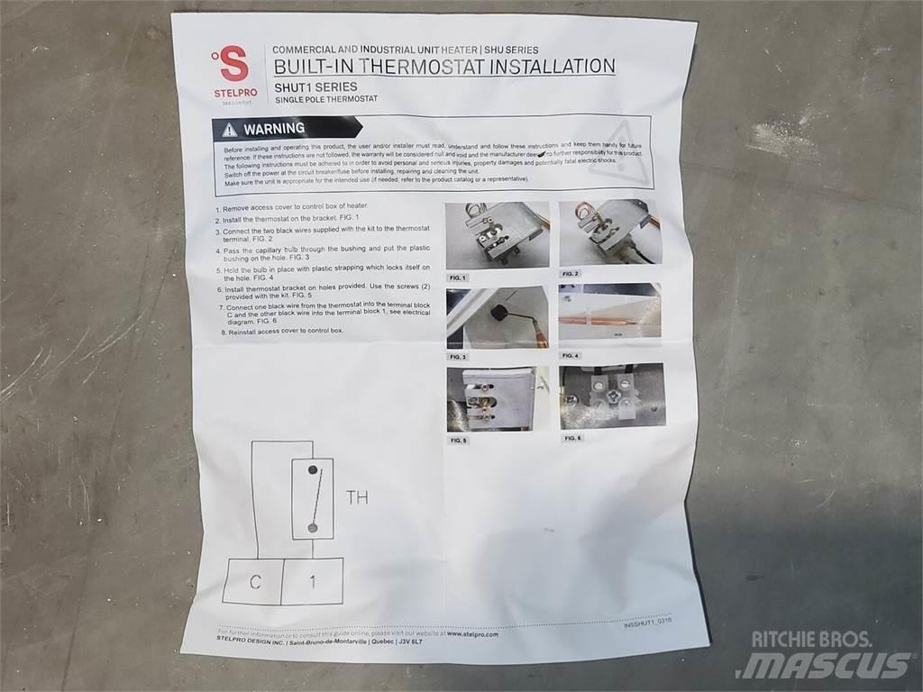  STELPRO SHUT1 Équipement de dégel