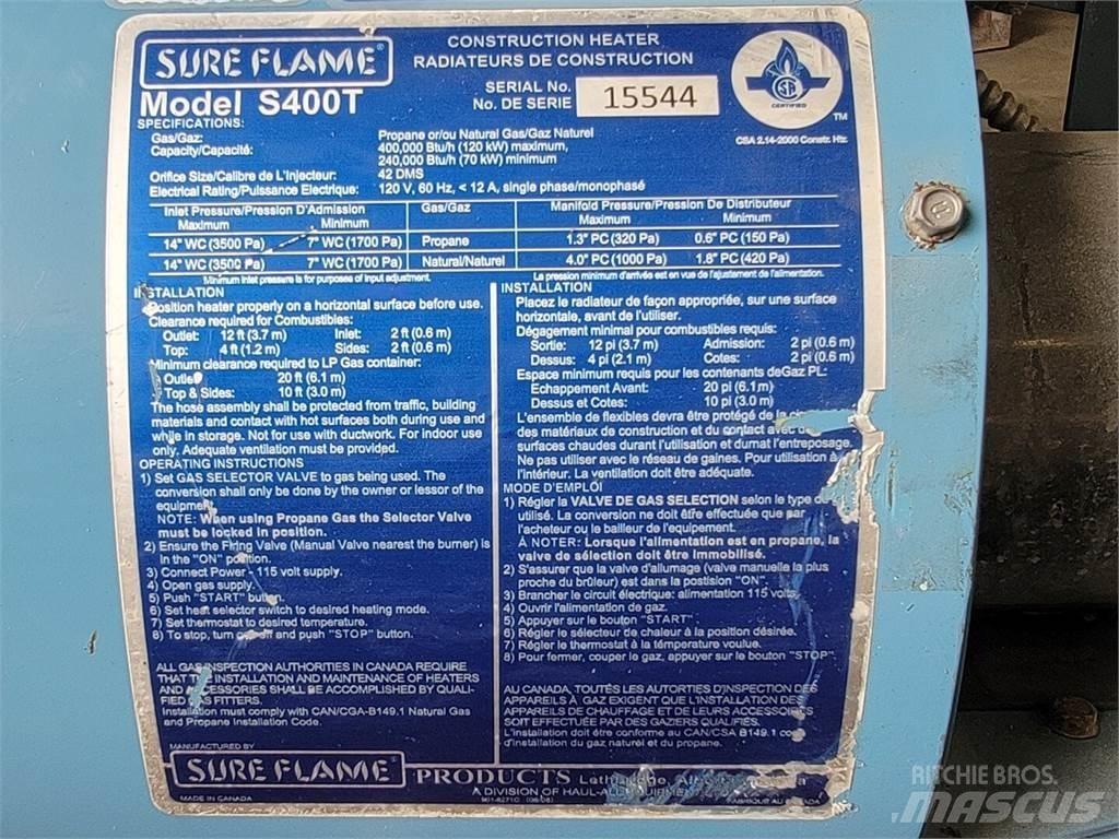  SURE FLAME S400T Équipement de dégel