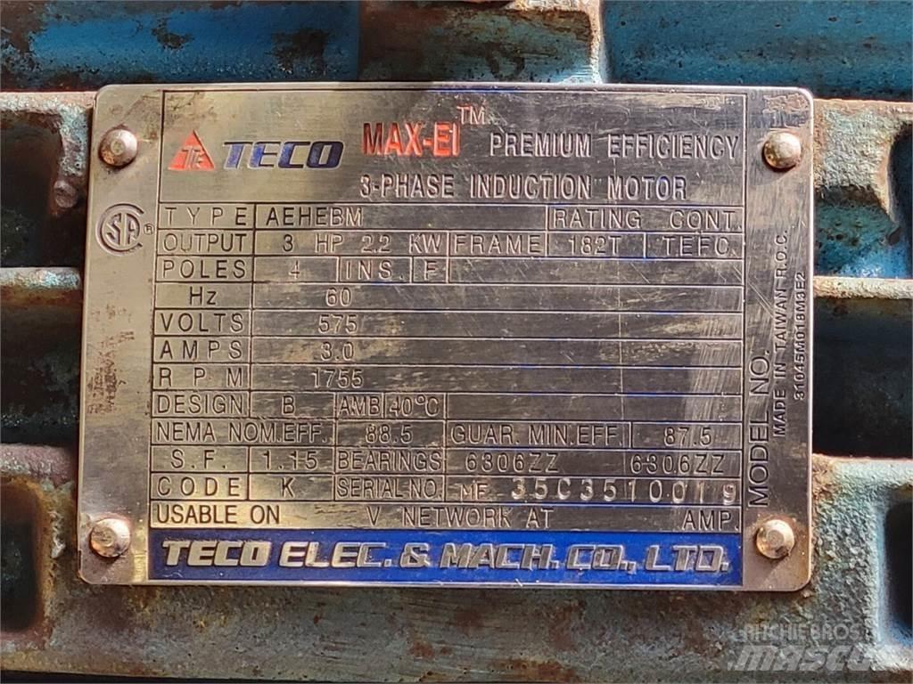  TECO AEHEBM Moteur Industriel