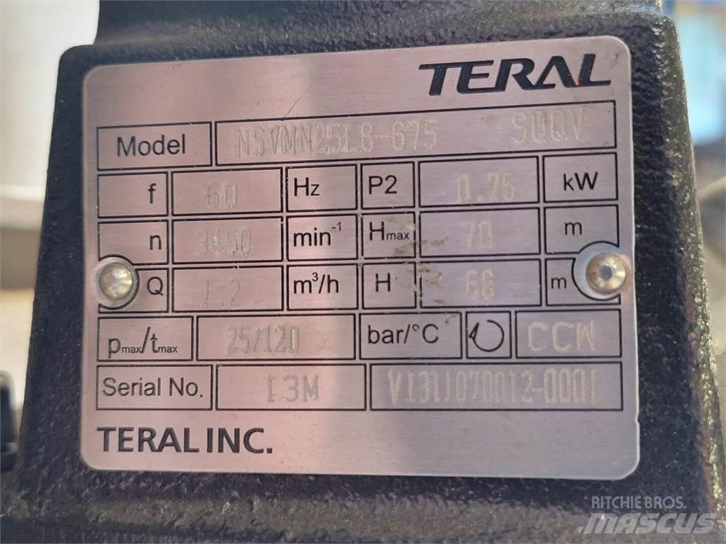  TERAL NSVMN25L8-675 Pompe à eau / Motopompe