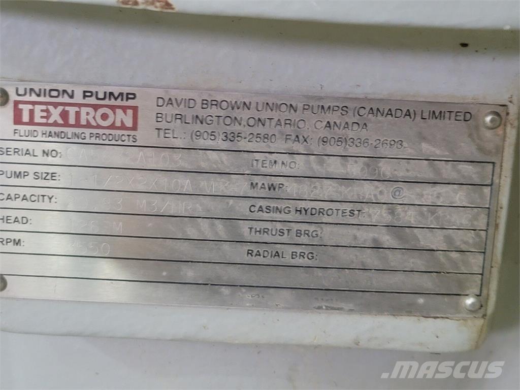 Textron VLK-7 Pompe à eau / Motopompe