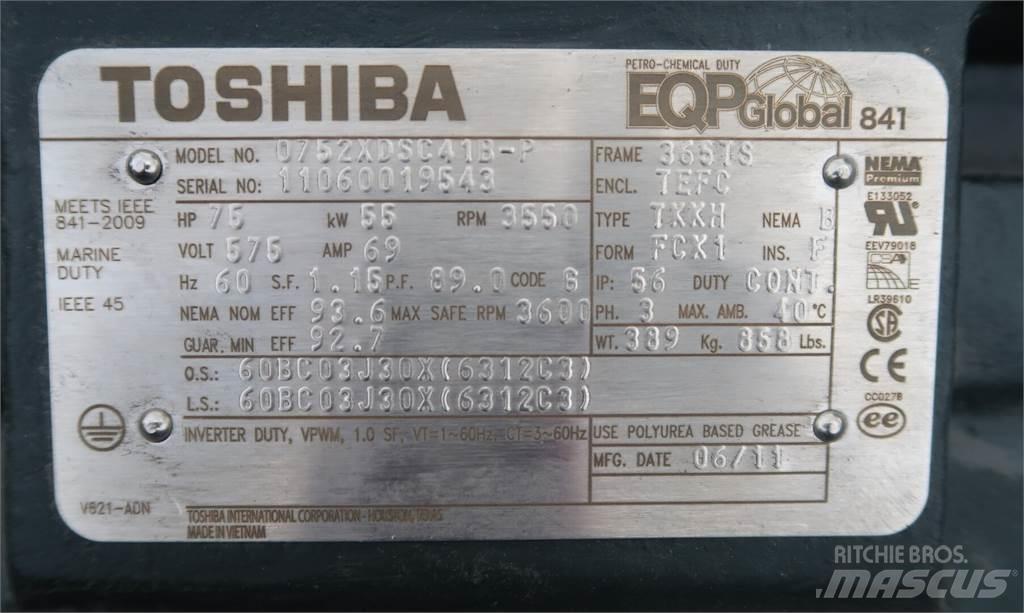  TOSHIBA 0752XDSC41B-P Moteur Industriel