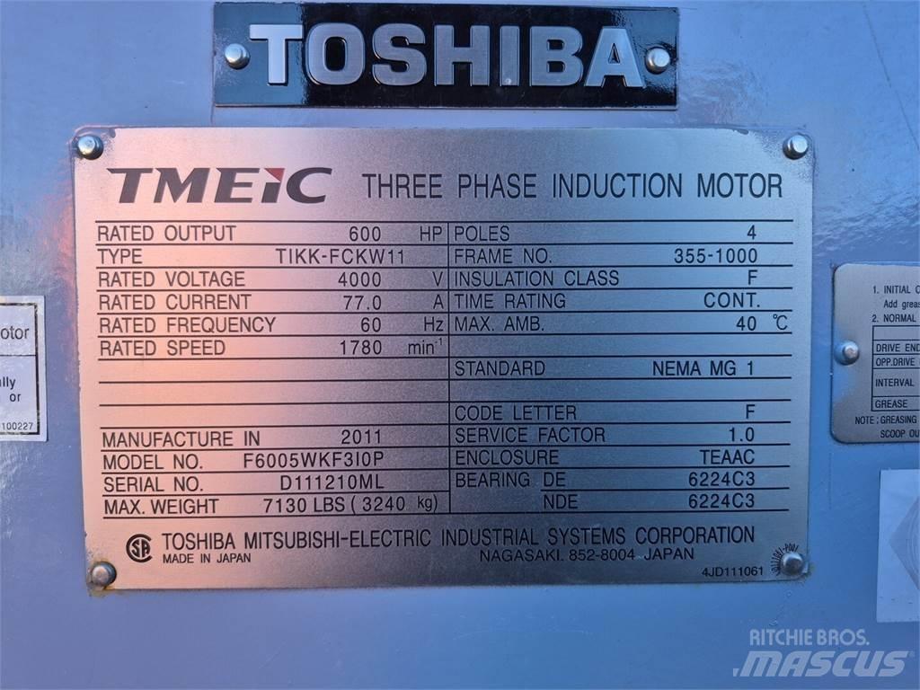  TOSHIBA F6005WKF3I0P Moteur Industriel