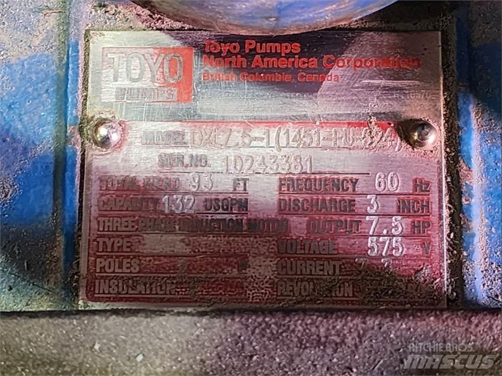 Toyo DXL7.5-1 Pompe à eau / Motopompe