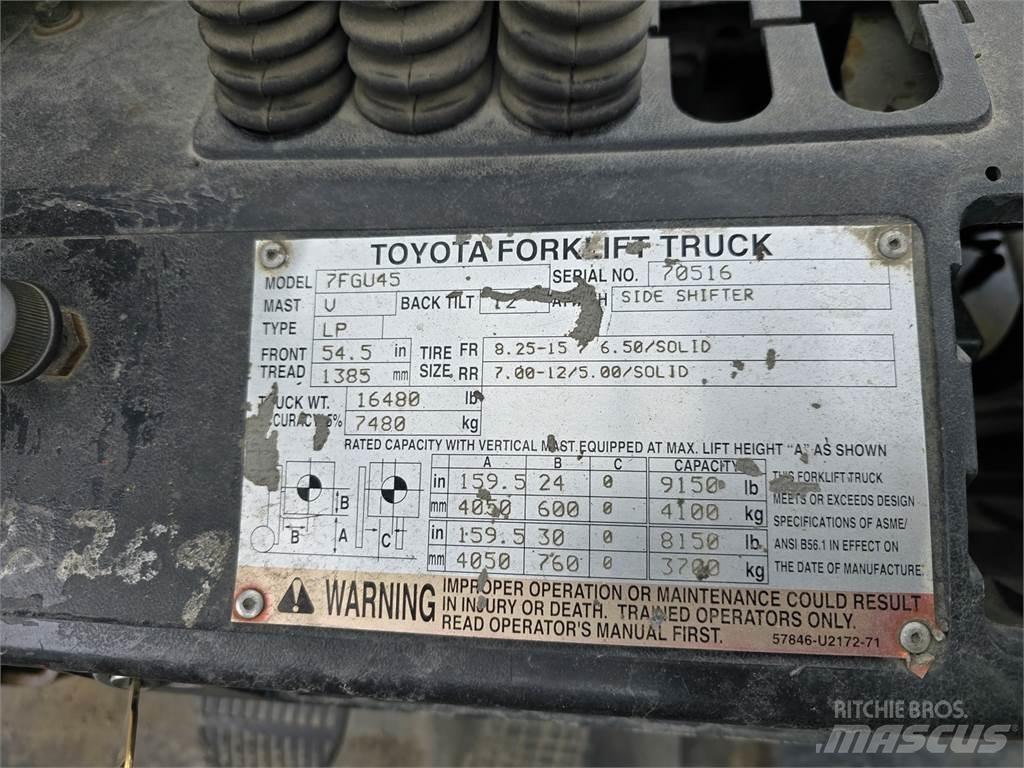 Toyota 7FGU45 Construction - Autres