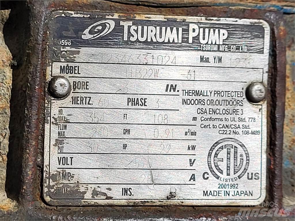 Tsurumi LH322W Pompe à eau / Motopompe