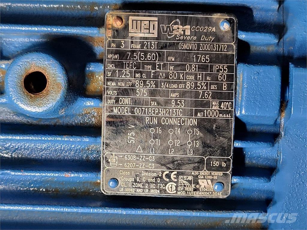  WEG 00718EP3H213TC Moteur Industriel