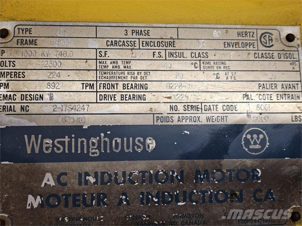 Westinghouse  Moteur Industriel