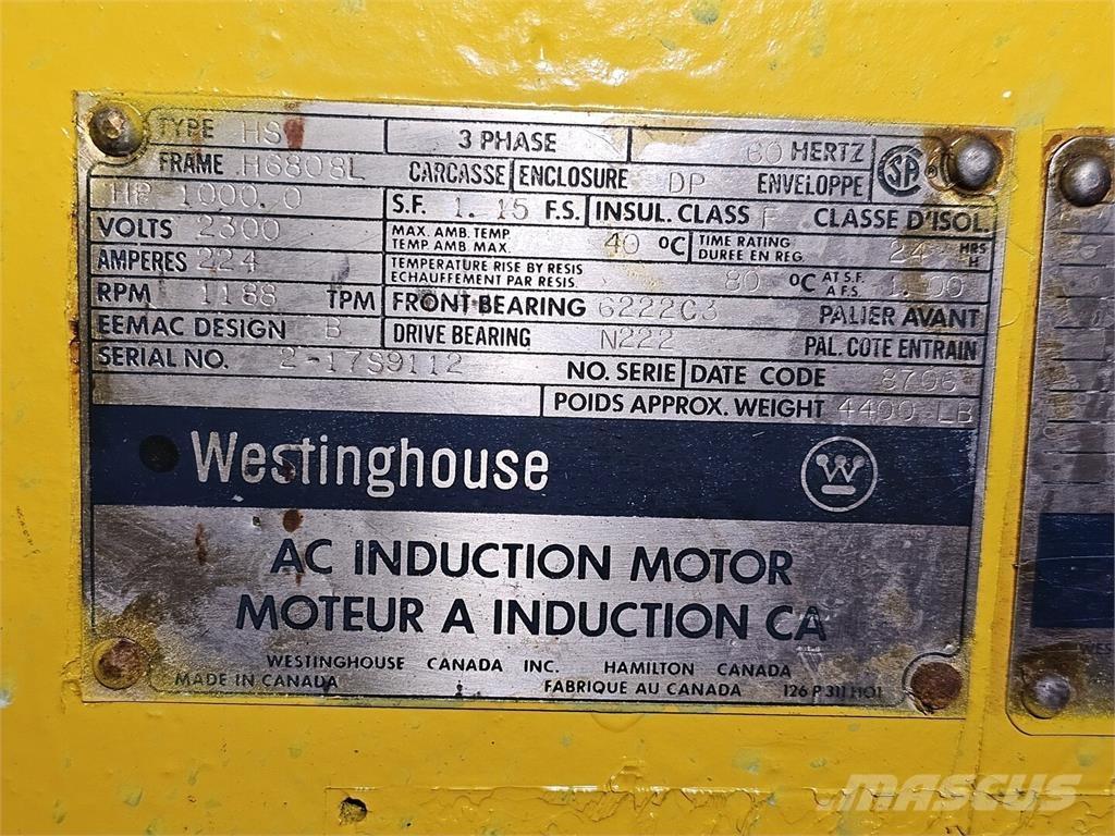 Westinghouse  Moteur Industriel