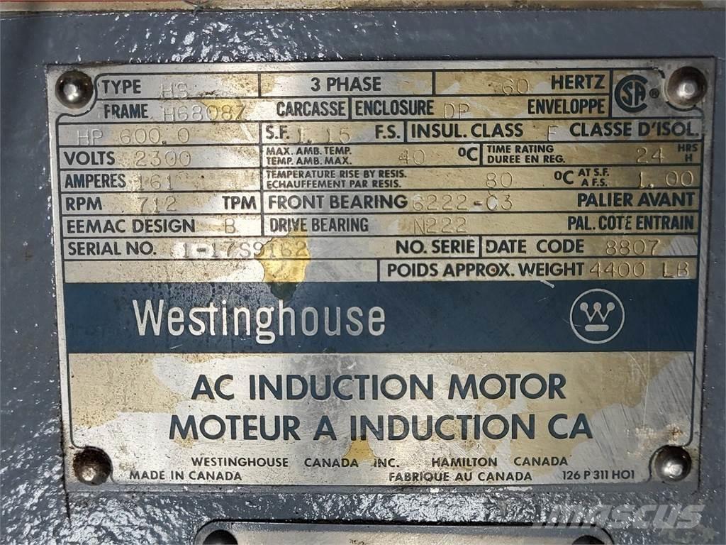 Westinghouse 53-1053 Moteur Industriel
