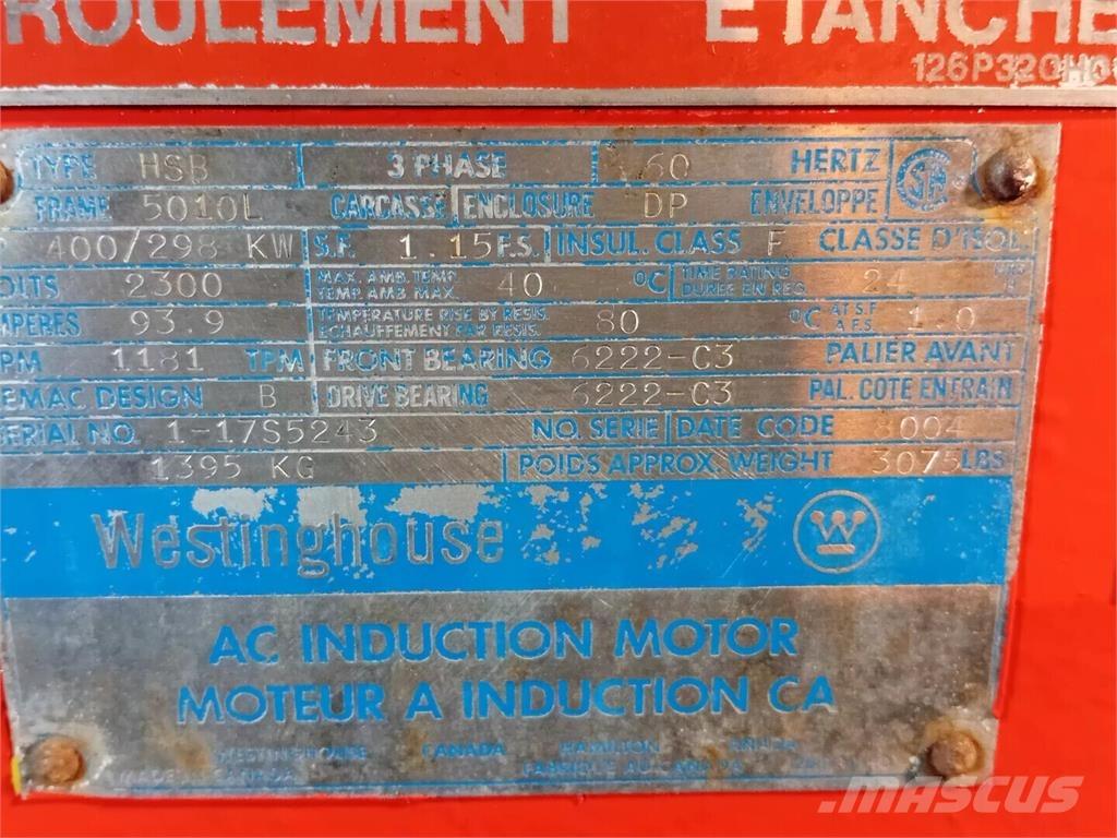 Westinghouse HSB Moteur Industriel