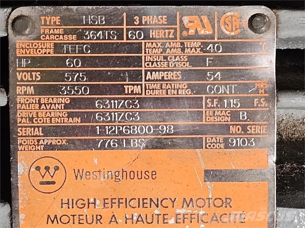Westinghouse HSB Moteur Industriel