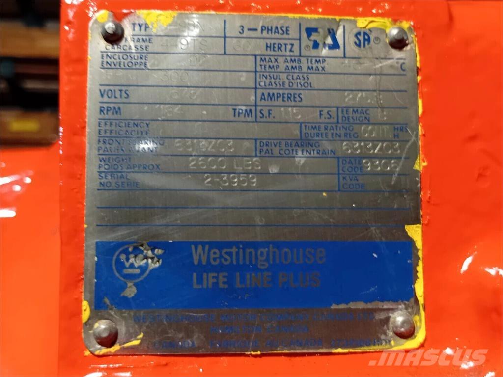 Westinghouse HSBN Moteur Industriel