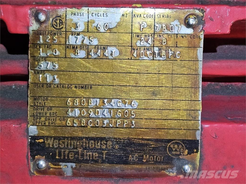Westinghouse TBFC Moteur Industriel