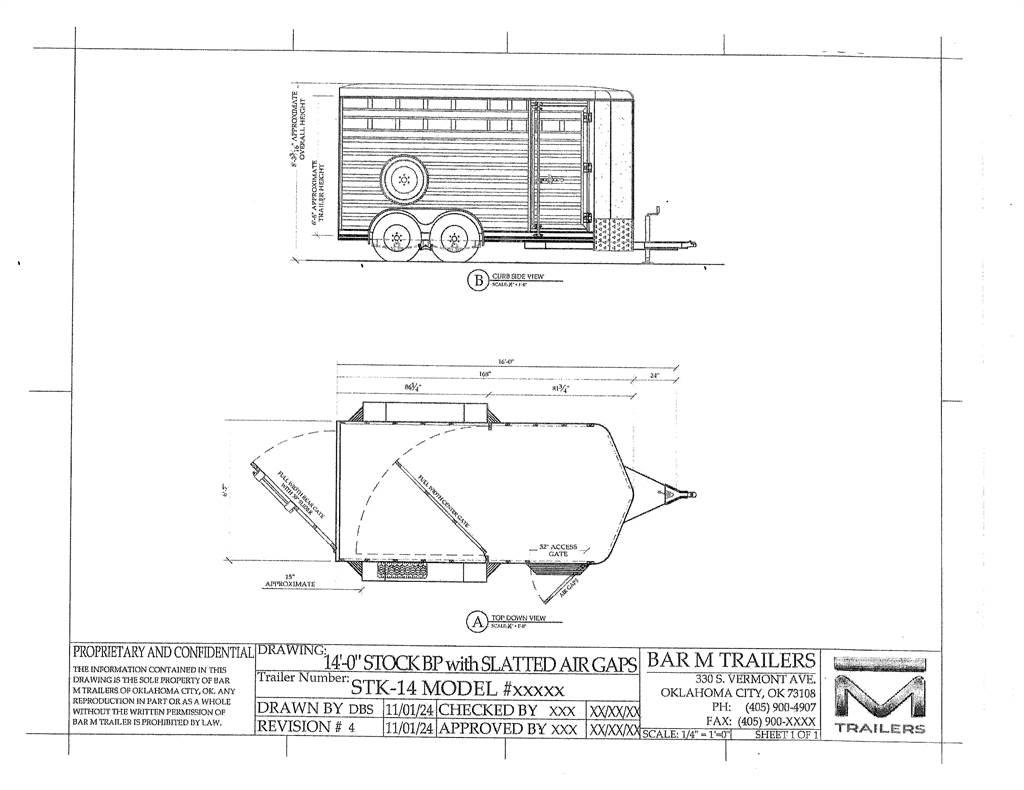 BAR-M STK-14 Remorque bétaillère