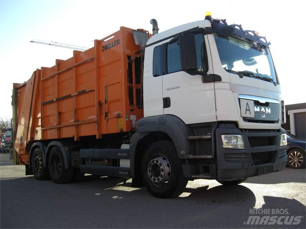 MAN 26320L TGS Camion poubelle