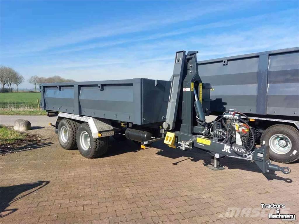 Pronar T185 E haakarm Remorque porte container