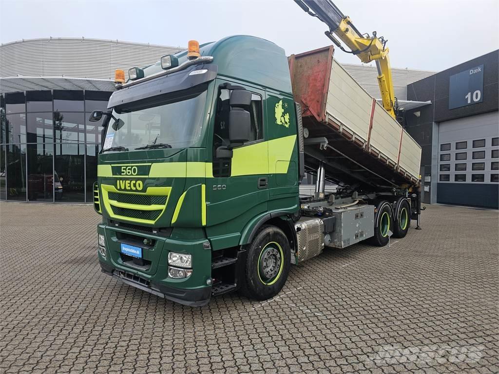 Iveco Stralis 560 6x4 Chariots à câble démontable