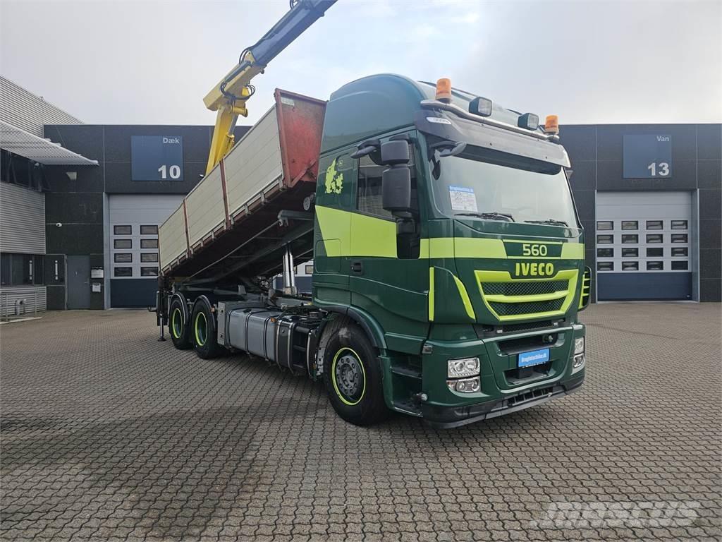 Iveco Stralis 560 6x4 Chariots à câble démontable