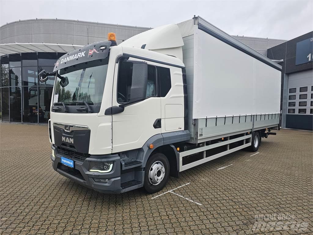 MAN TGL 12.250 Camion à rideaux coulissants (PLSC)