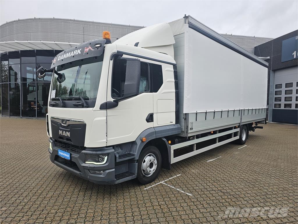 MAN TGL 12.250 Camion à rideaux coulissants (PLSC)
