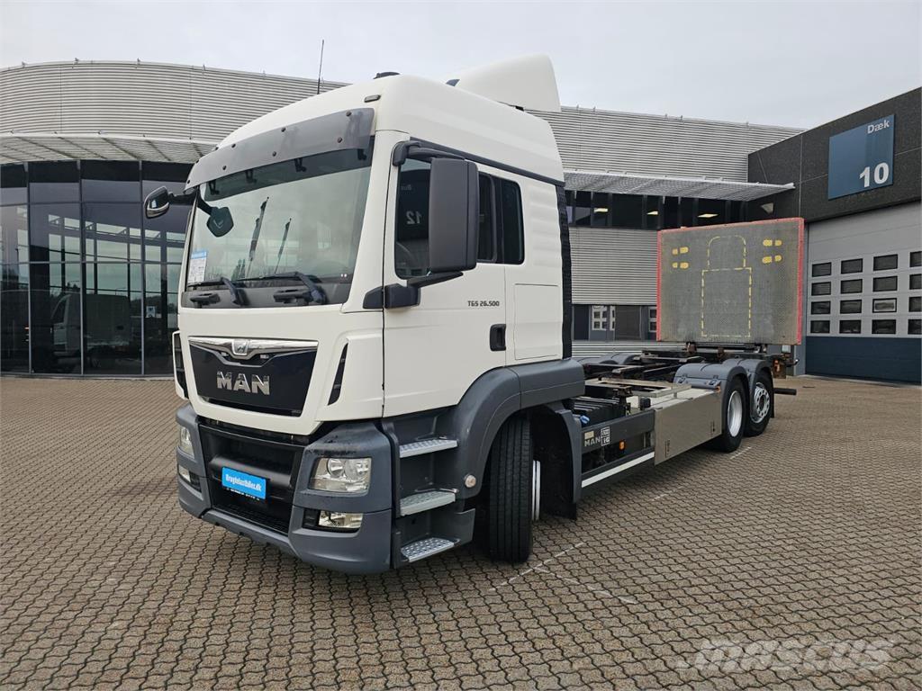 MAN TGS 26.500 6X2-4 Camion porte container