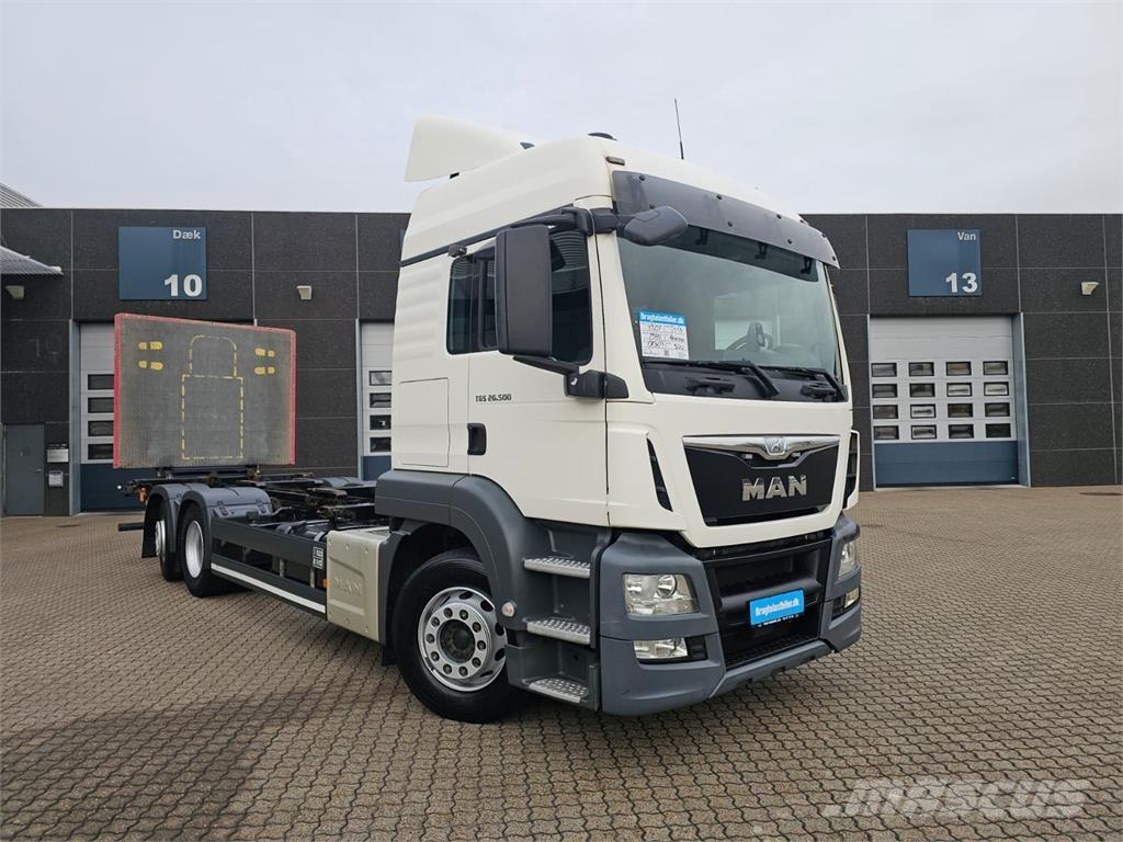 MAN TGS 26.500 6X2-4 Camion porte container