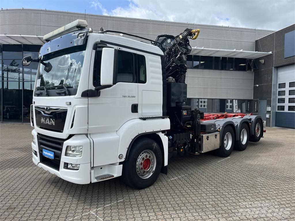 MAN TGS 35.500 8x4 Chariots à câble démontable