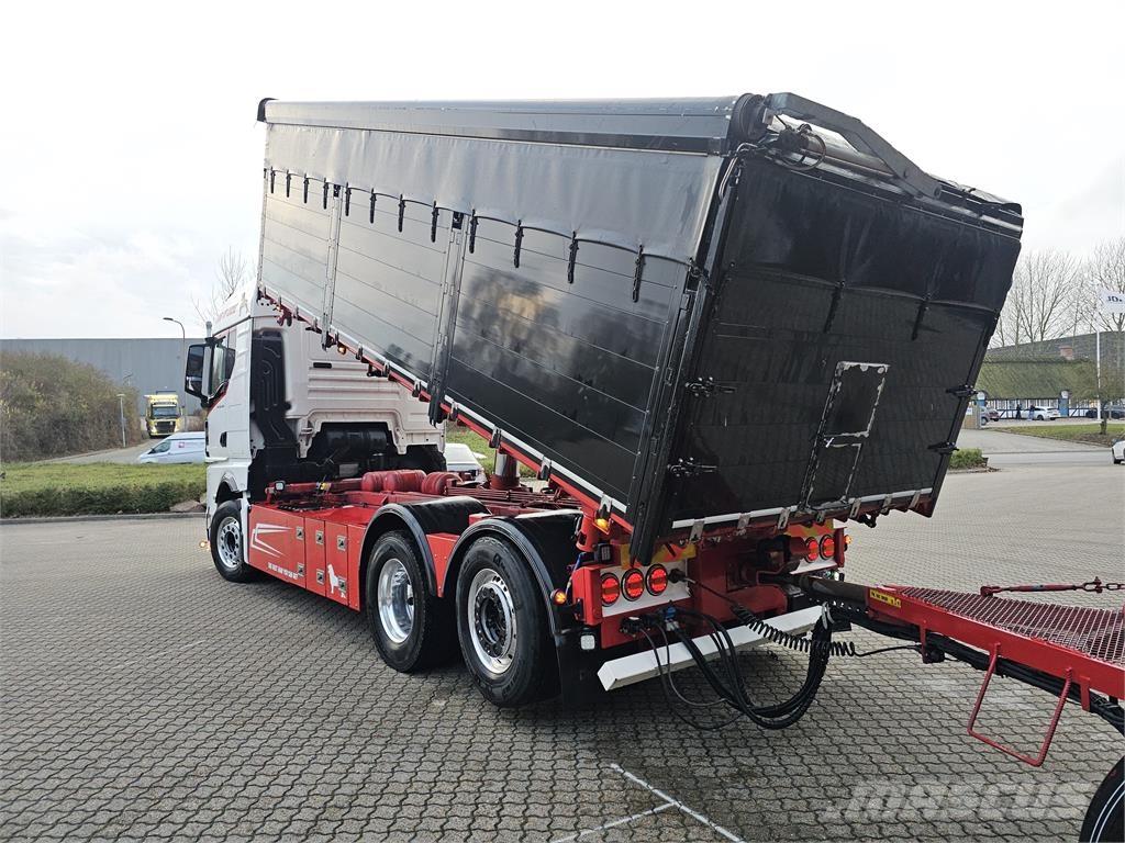 MAN TGX 26.580 6X2-4 Camion benne