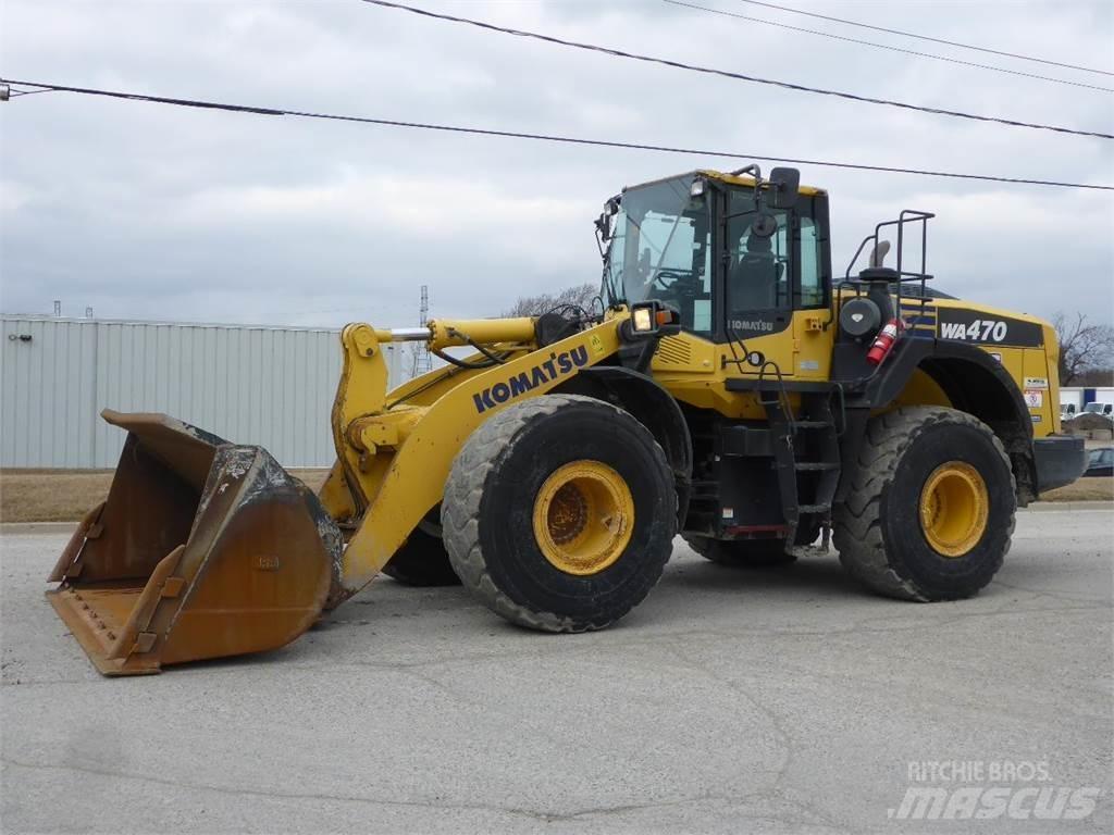 Komatsu WA470-8 Chargeuse sur pneus