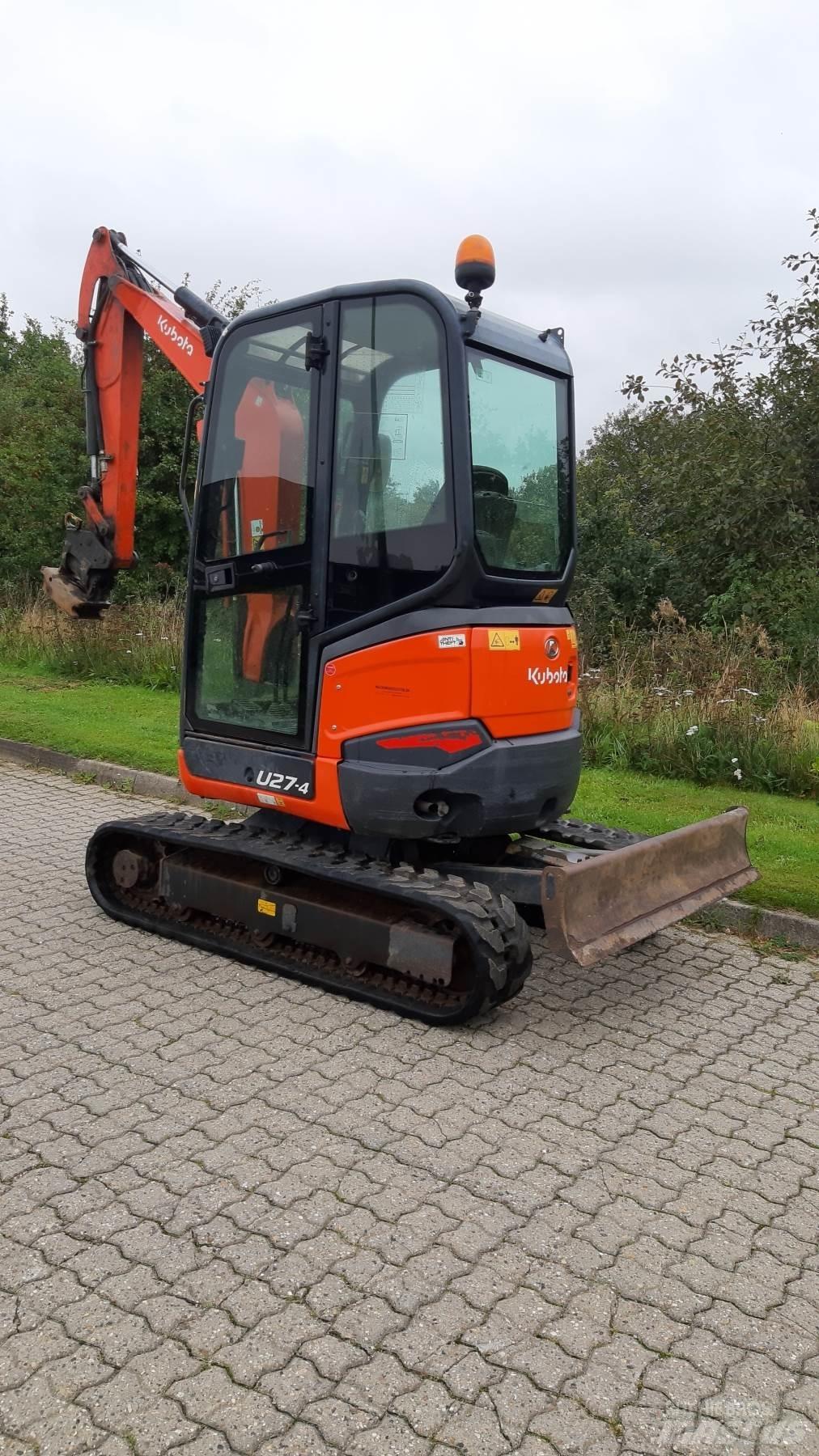Kubota U27-3 Mini pelle < 7t