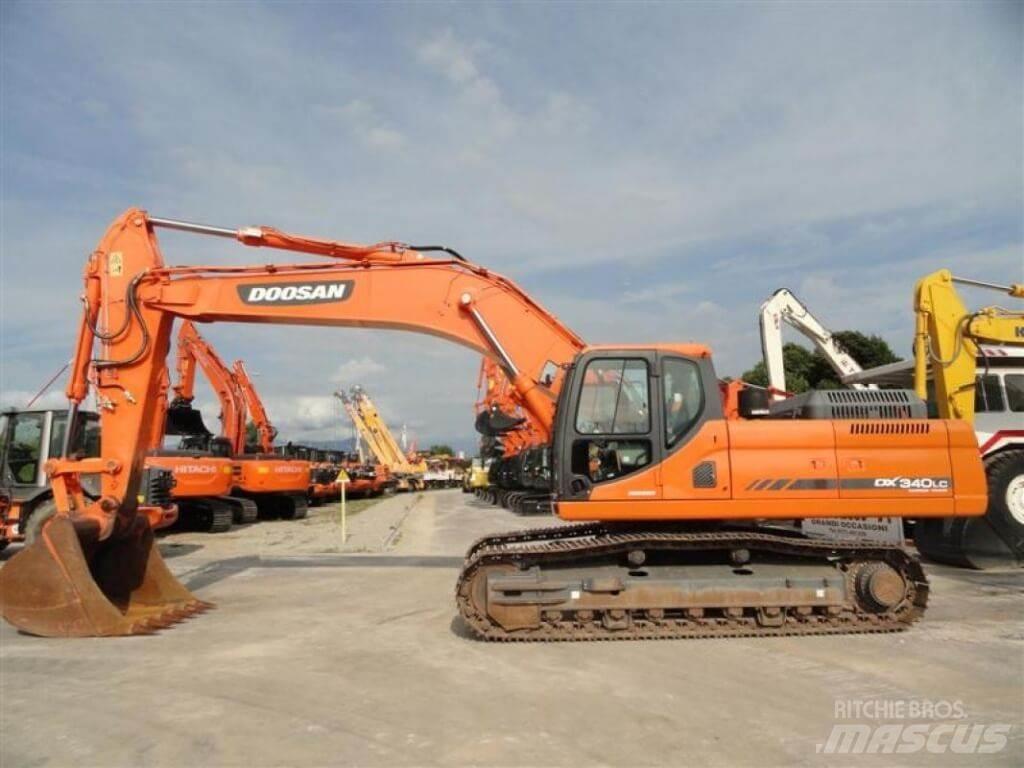 Doosan DX340LC Pelle sur chenilles