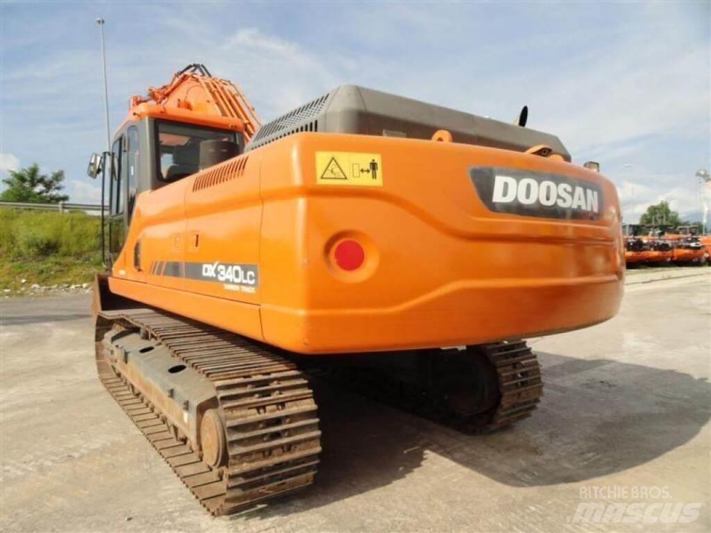 Doosan DX340LC Pelle sur chenilles