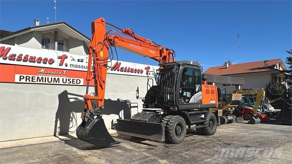Hitachi ZX140W-6 Pelle sur pneus
