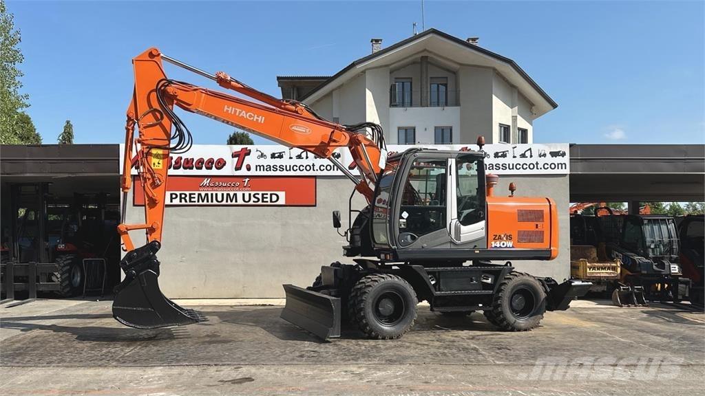 Hitachi ZX140WT-3 Pelle sur pneus
