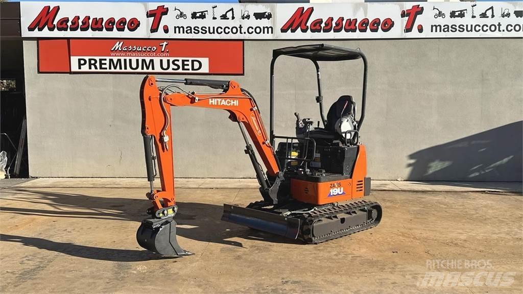 Hitachi ZX19U 5A YLR Mini pelle < 7t