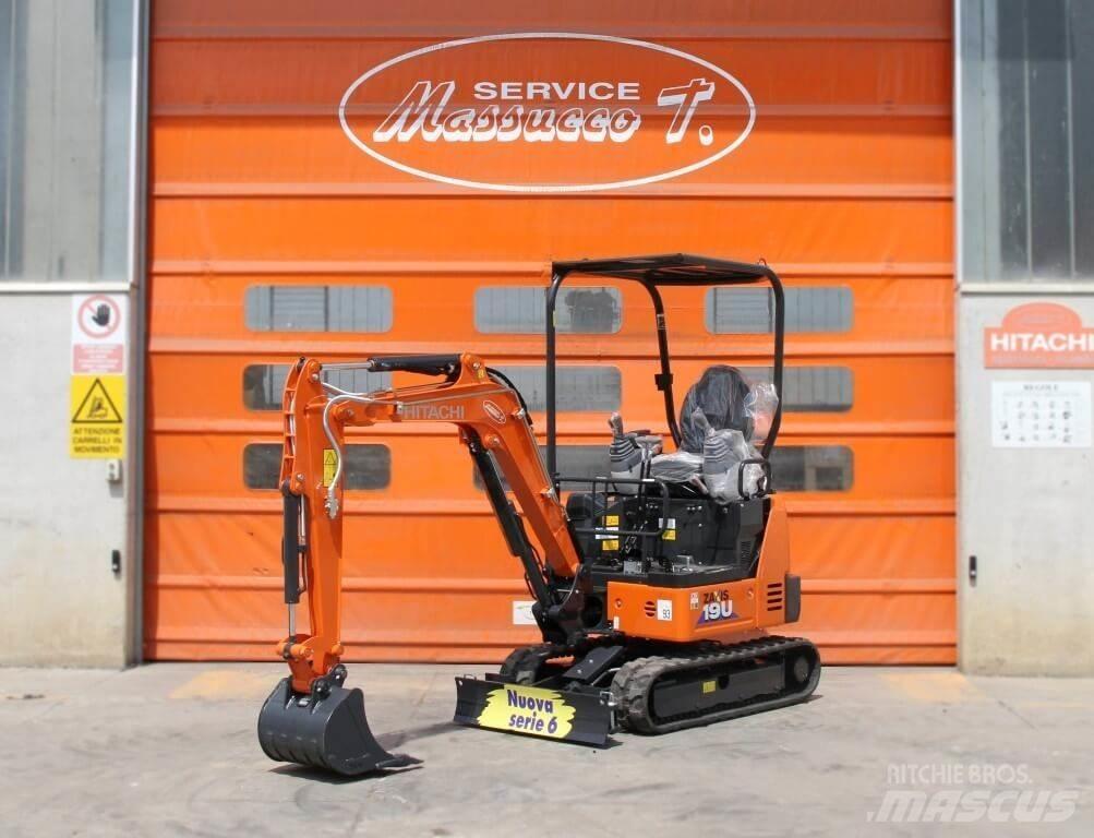Hitachi ZX19U-6 Mini pelle < 7t