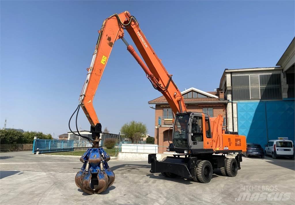Hitachi ZX210MH Pelle sur pneus