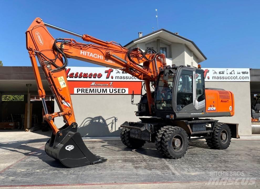 Hitachi ZX210W-3 Pelle sur pneus