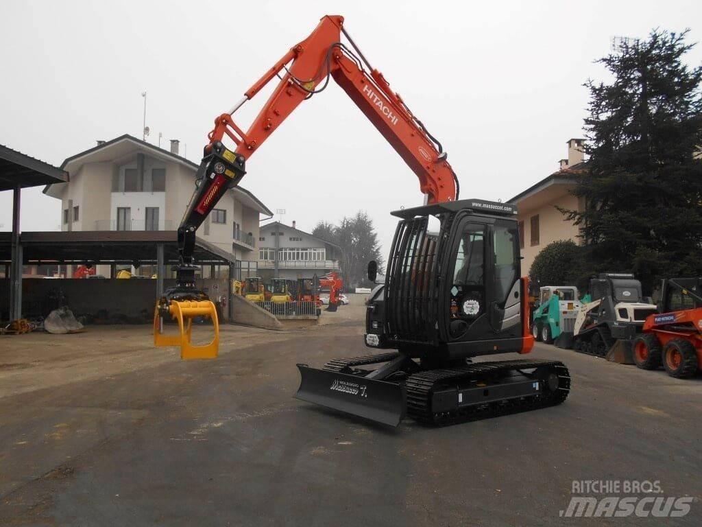 Hitachi ZX85US-5A Pelle forestière