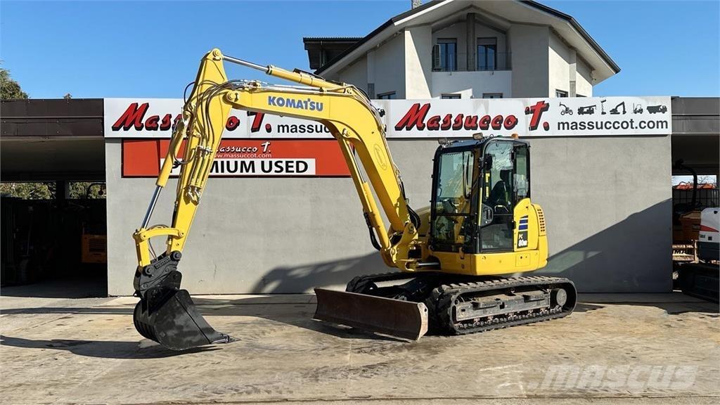 Komatsu PC80MR-5E Mini pelle 7t-12t