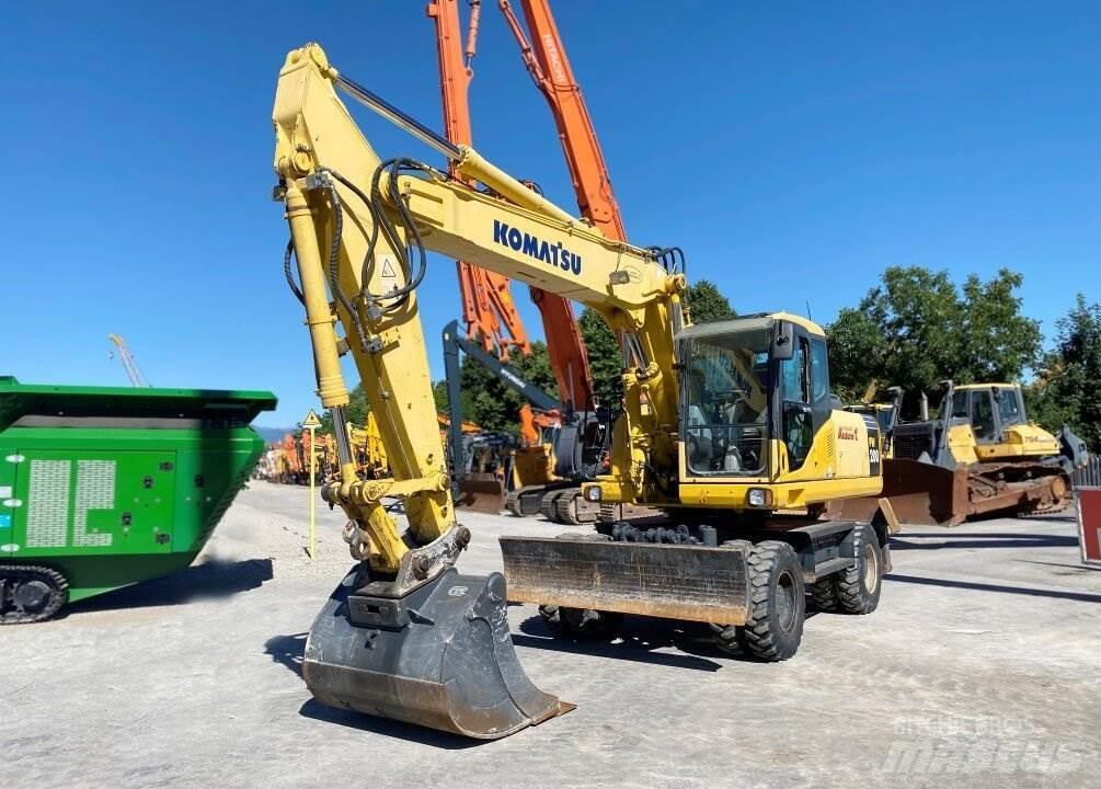 Komatsu PW200 7K Pelle sur pneus